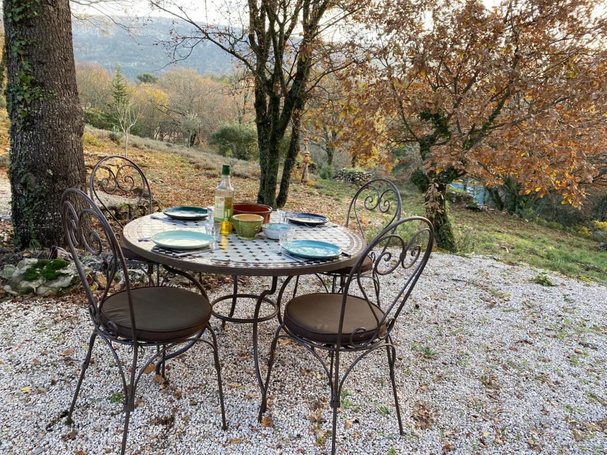 La Maison De Mado Et Sa Cabane Dans Les Arbres Plan d'Aups Exterior foto